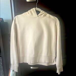 Zara Cream Hooded Sweatshirt